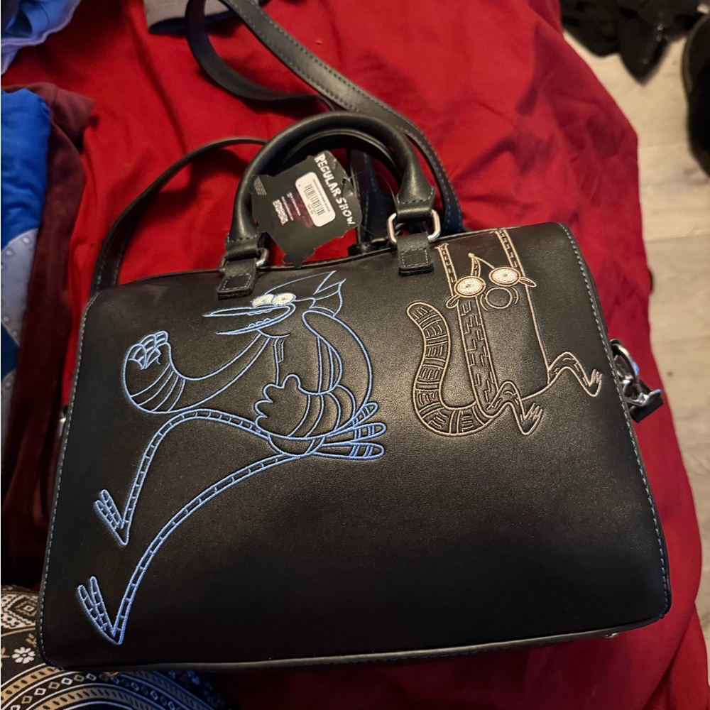 NWT* Regular show box lunch loungefly bag